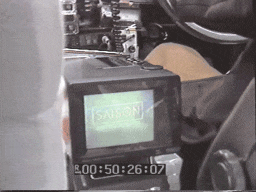 Betacam tape 02 tokyo streets taxi television